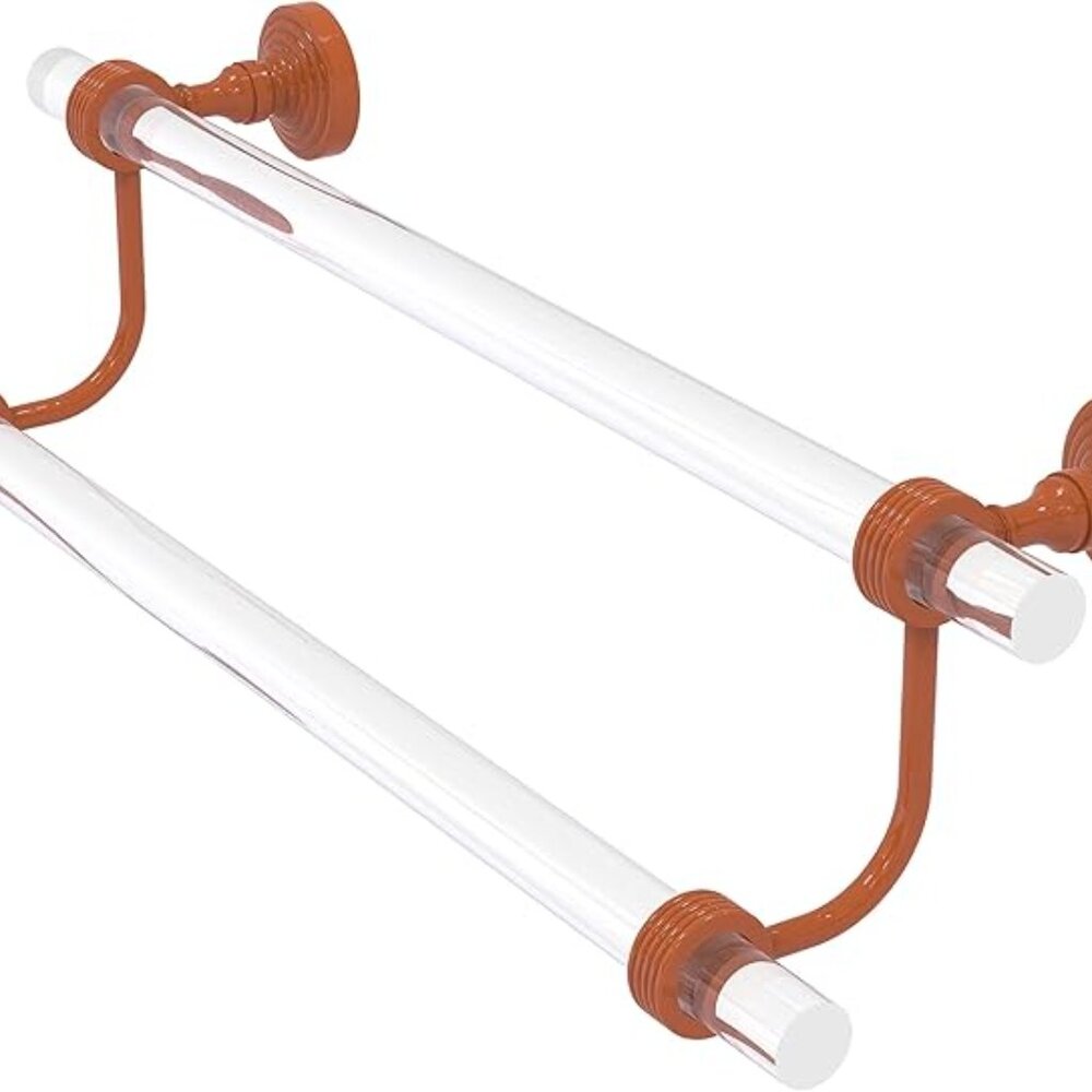 Allied Brass PG-72G-18-ASP Pacific Grove Collection 18 Inch Double Towel Bar